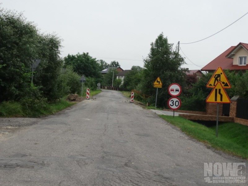 Utrudnienia w ruchu na drodze relacji Wólka Biska, Biszcza, Bukowina - Zdjęcie główne