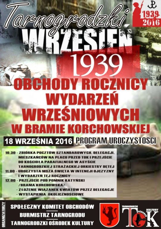 Rocznica wydarzeń wrześniowych - Zdjęcie główne