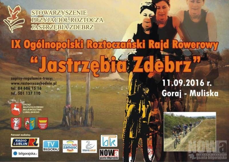 IX Ogólnopolski Roztoczański Rajd Rowerowy "Jastrzębia Zdebrz" - Zdjęcie główne