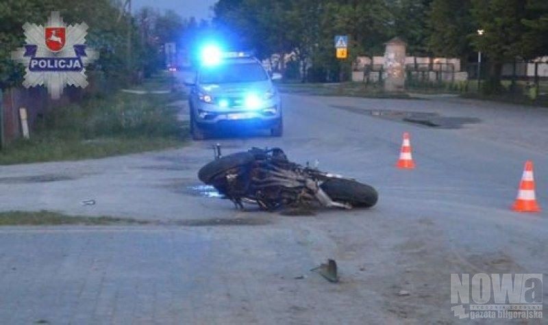 Motocykliści ranni w wypadkach - Zdjęcie główne