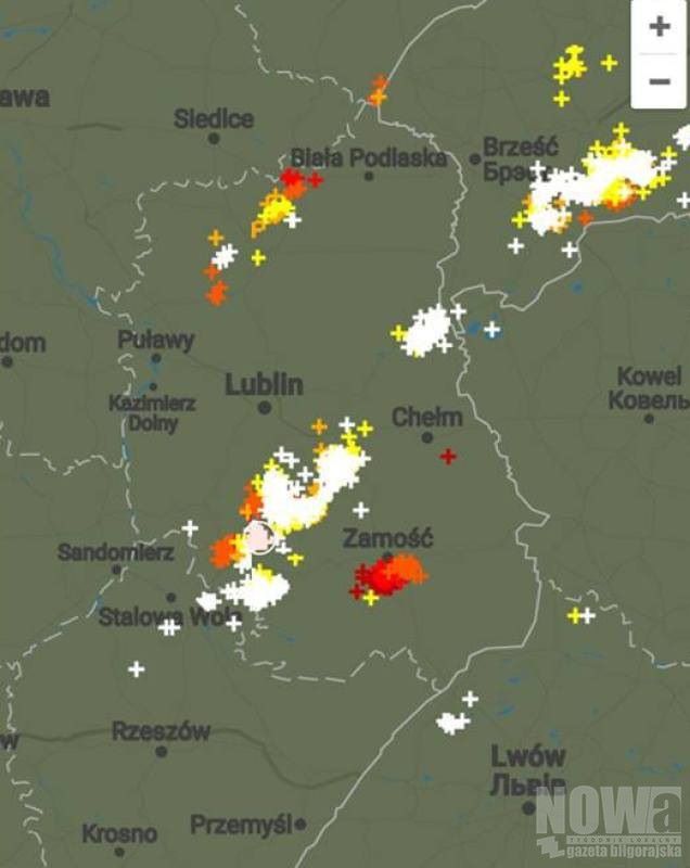 Ostrzeżenie o burzach - Zdjęcie główne