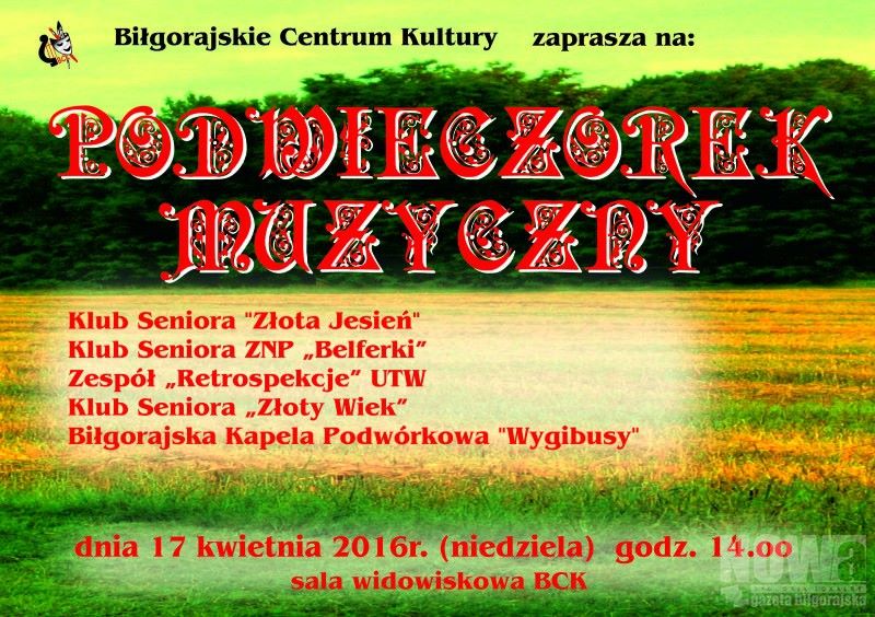 Muzycznie na scenie BCK - Zdjęcie główne