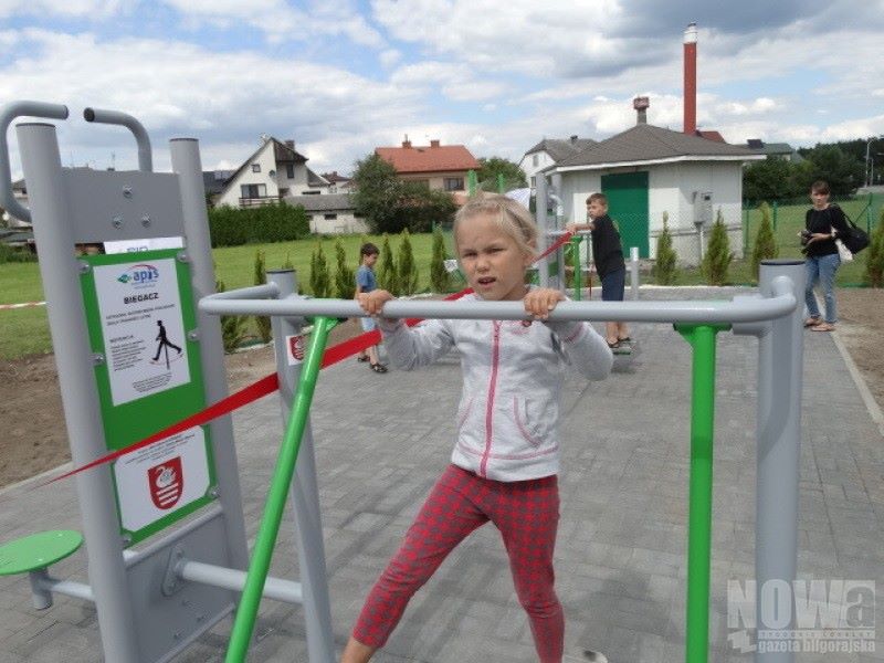 Siłownia pod chmurką otwarta (FOTO) - Zdjęcie główne