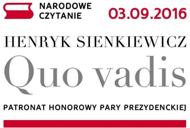 Czytajmy razem "Quo vadis" - Zdjęcie główne