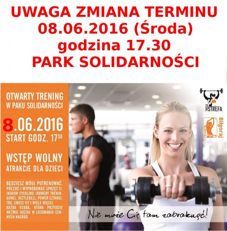 Otwarty trening w parku Solidarności - Zdjęcie główne