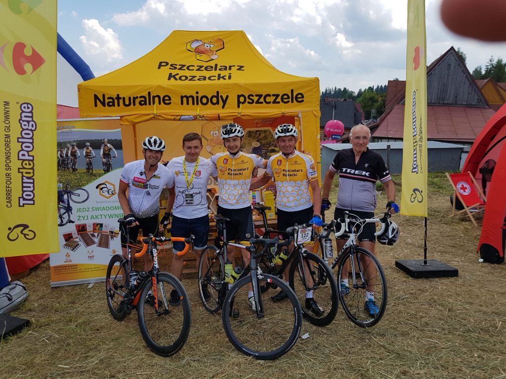 Tour de Pologne Amatorów - sukcesy kolarzy BSK MIÓD KOZACKI - Zdjęcie główne