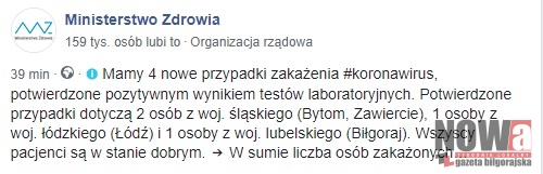 Aktualna statystyka zakażeń [5 czerwca 2020r.] - Zdjęcie główne