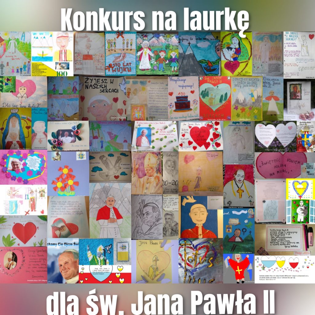 Wyniki konkursu "Laurka dla św. Jana Pawła II" - Zdjęcie główne