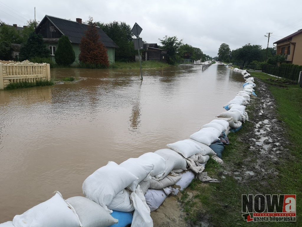 Działania przeciwpowodziowe w powiecie i m. Biłgoraj - Zdjęcie główne