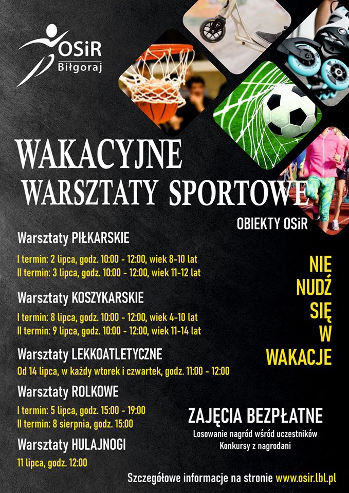 OSiR zaprasza na bezpłatne warsztaty sportowe - Zdjęcie główne