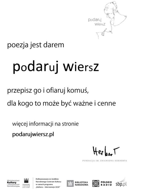 Podaruj wiersz... – zachęca biblioteka w Aleksandrowie - Zdjęcie główne