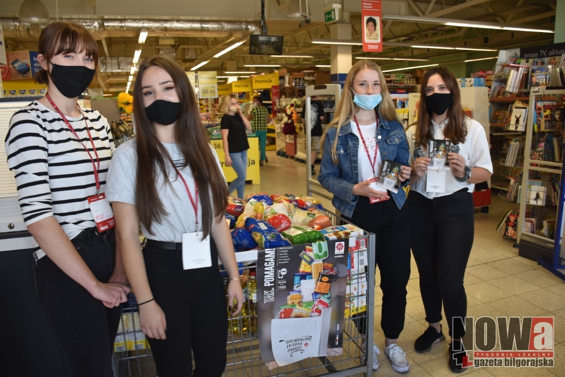 Tak. Pomagam! W Biłgoraju trwa zbiórka żywności Caritas - Zdjęcie główne