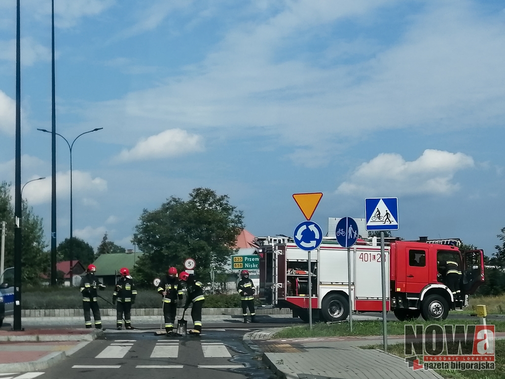 Fiat stanął w płomieniach - Zdjęcie główne