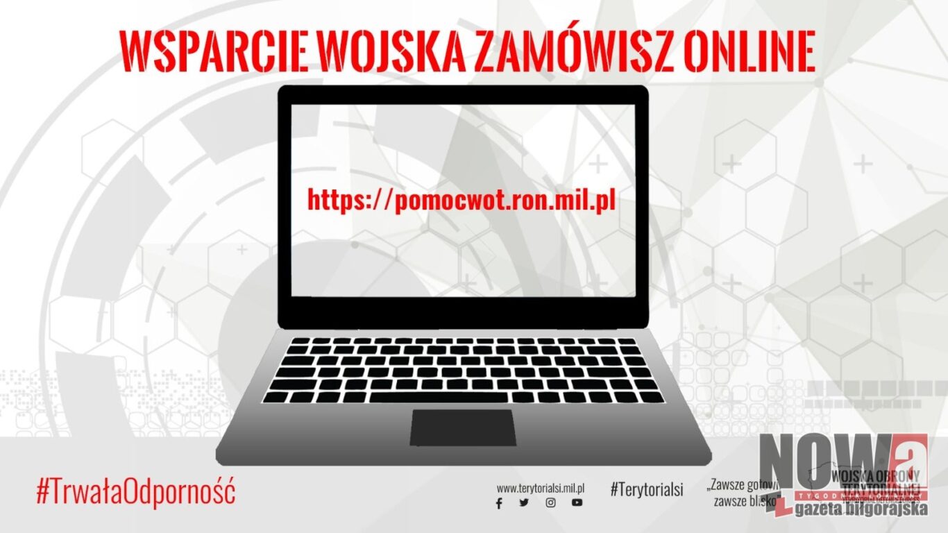 Wsparcie wojska zamówisz online - Zdjęcie główne