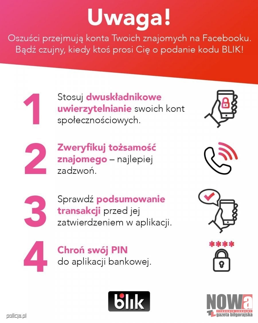 Kolejne oszustwa na BLIK - Zdjęcie główne