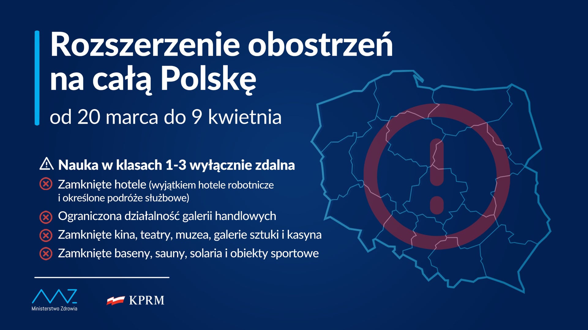 Od soboty lockdown w całej Polsce - Zdjęcie główne