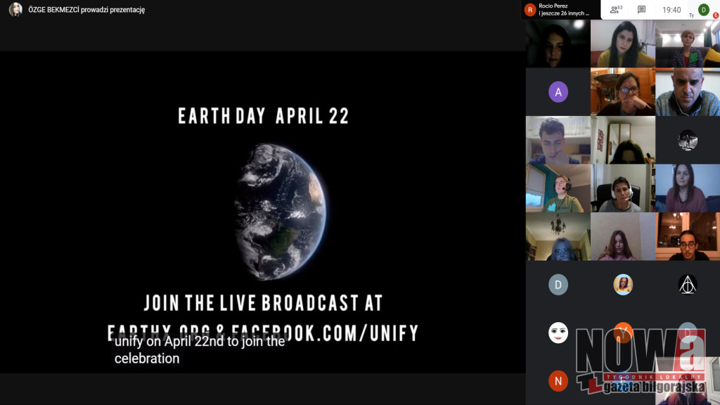 Dzień Ziemi w projekcie eTwinning w ZSBiO - Zdjęcie główne