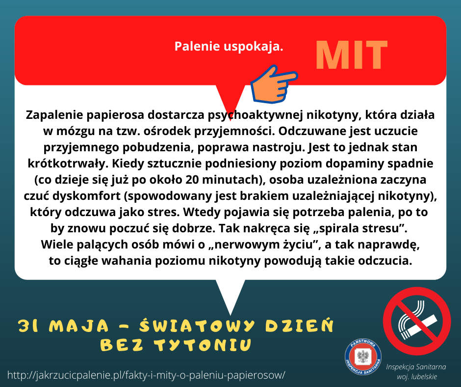 31 maja – Światowy Dzień bez Tytoniu - Zdjęcie główne