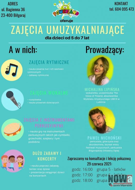 Warsztaty muzyczne dla dzieci - Zdjęcie główne