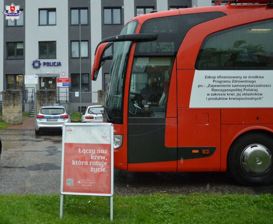 Podziel się życiem! Akcja biłgorajskich policjantów - Zdjęcie główne