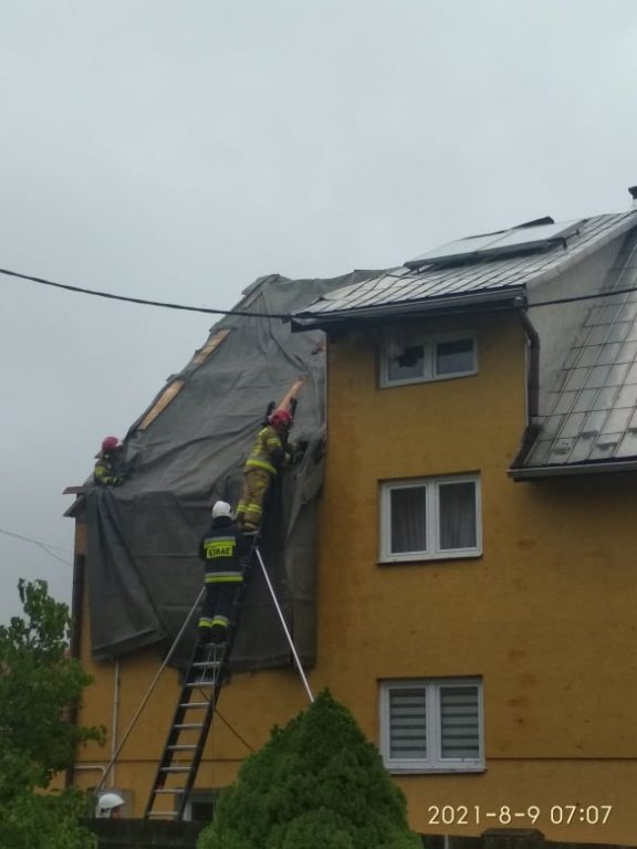 Nawałnica zrywała dachy i linie energetyczne - Zdjęcie główne