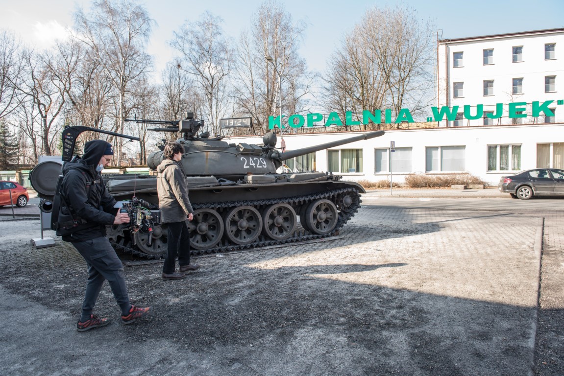 KWK Wujek z planu filmu / Marek Janicki
