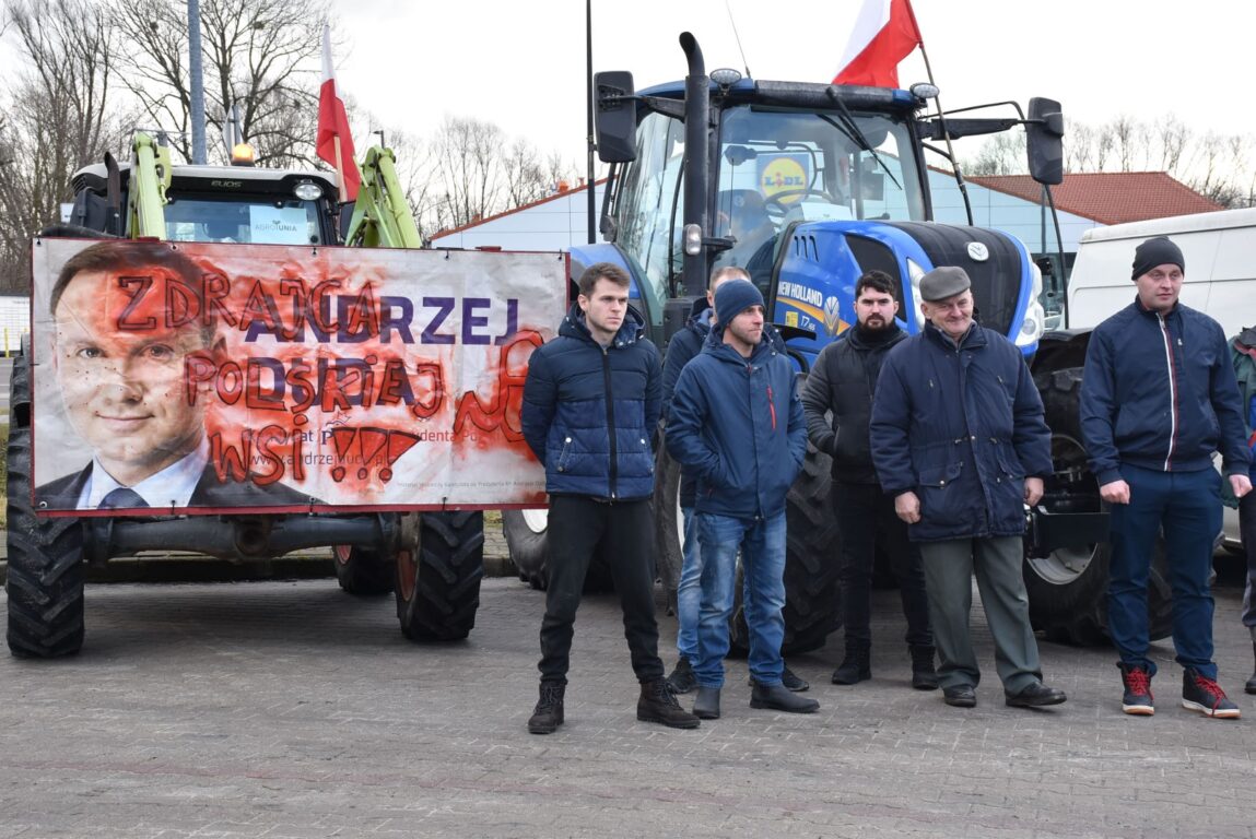 Biłgoraj: Rolnicy strajkowali (zdjęcia i filmy) - Zdjęcie główne