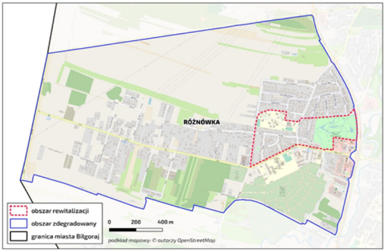 Osiedla Różnówka i Rapy do rewitalizacji - Zdjęcie główne