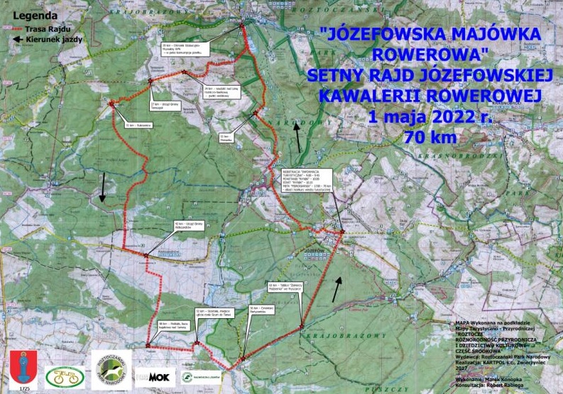 Majówka na rowerach - Zdjęcie główne