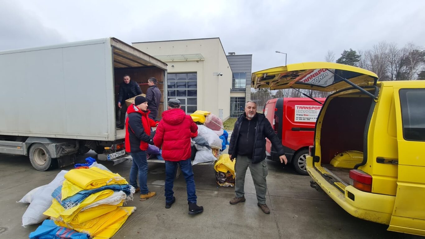 6 ton pomocy z Tarnogrodu dla Ukrainy - Zdjęcie główne