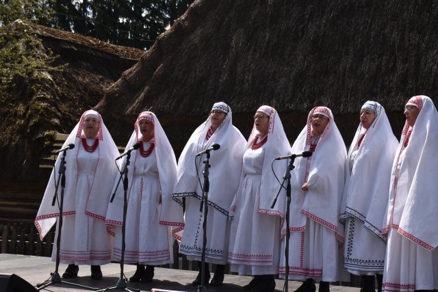 Maja Bielak na podium Festiwalu Kultury Ludowej JAWOR - Zdjęcie główne