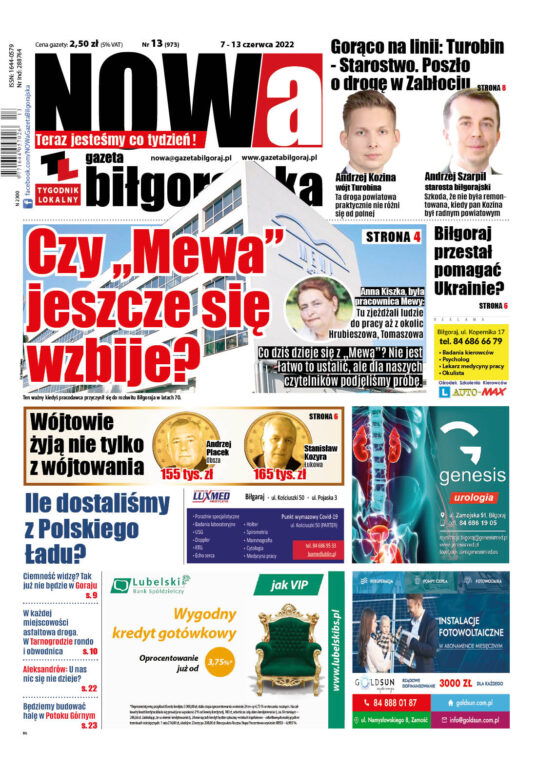 Jest najnowszy numer "Nowej Gazety Biłgorajskiej" - Zdjęcie główne