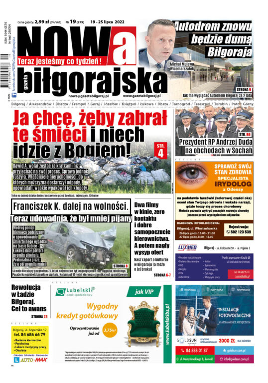 Jak w każdy wtorek jest "Nowa Gazeta Biłgorajska" - Zdjęcie główne