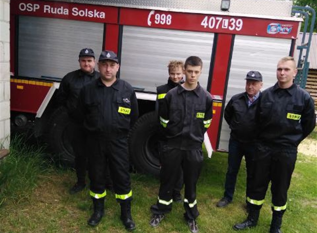 Strażacy z Rudy Solskiej walczą nie tylko z ogniem - Zdjęcie główne