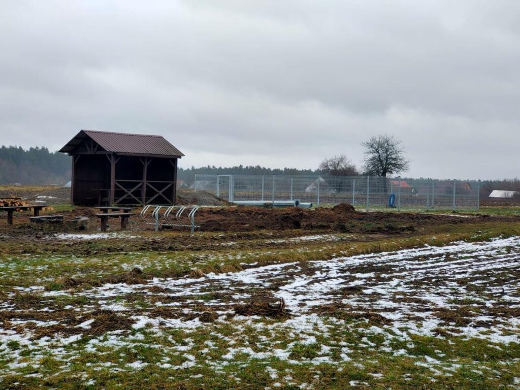 Rowerzyści oburzeni. Po miejscu dla nich ... zostało jedno drzewo - Zdjęcie główne