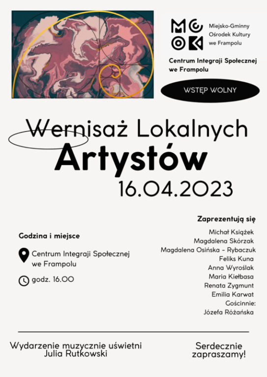 Znacie artystów z gminy Frampol? - Zdjęcie główne