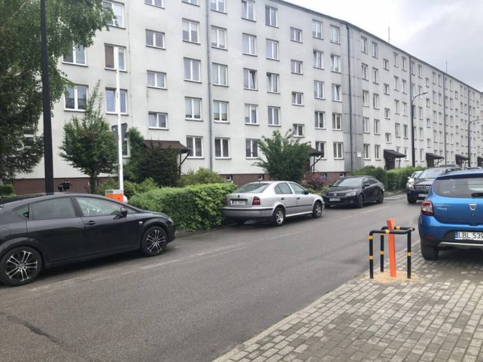 Szlaban w Biłgoraju już jest. I od razu taka sława - Zdjęcie główne