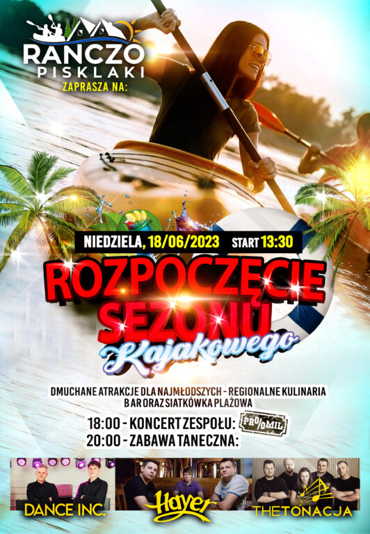 Rozpoczyna się sezon kajakowy - Zdjęcie główne