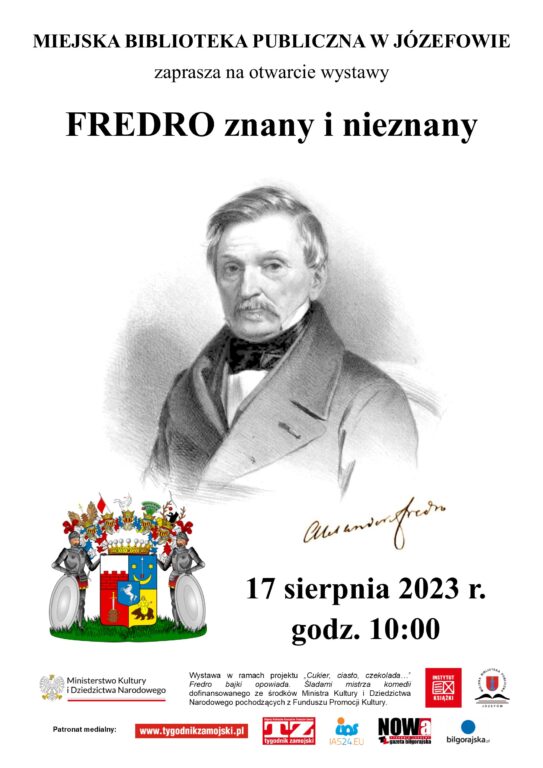 Autor "Zemsty" odwiedzi Józefów - Zdjęcie główne