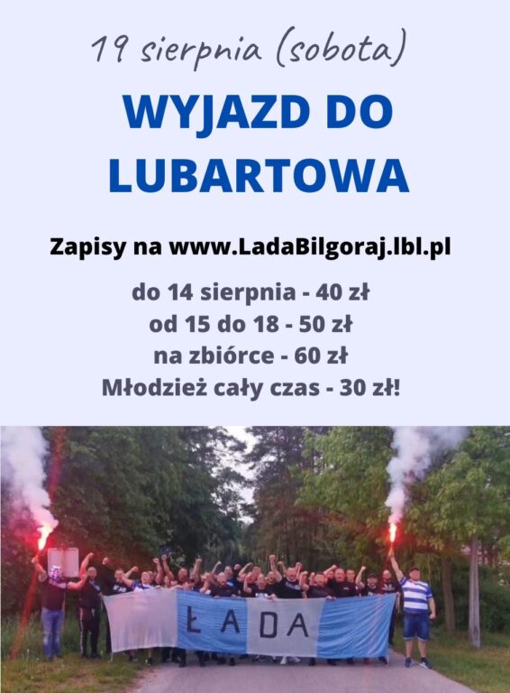 Biało-niebiescy fani zapraszają na wyjazd - Zdjęcie główne