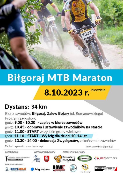 W niedzielę, maraton MTB w Biłgoraju - Zdjęcie główne