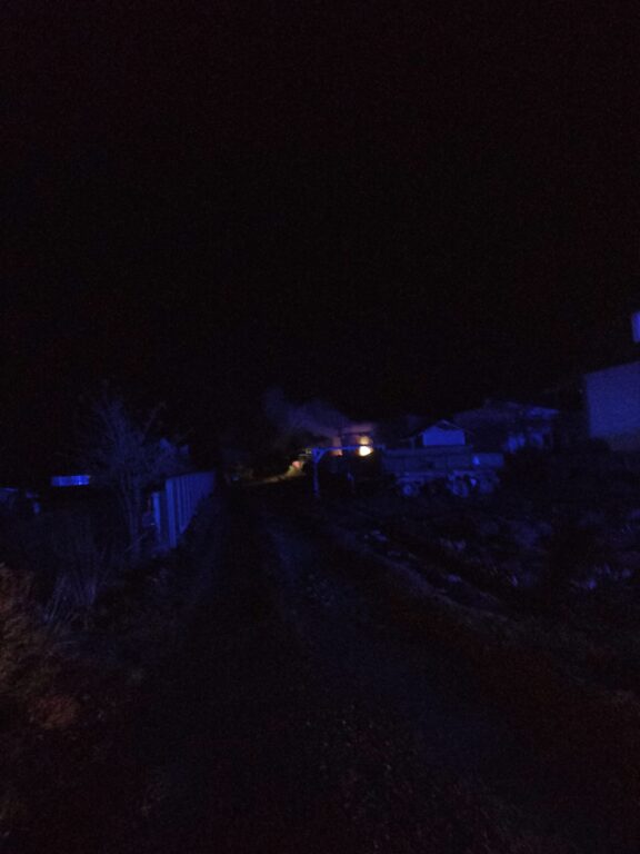 Dziwny nocny "pożar" w Aleksandrowie - Zdjęcie główne