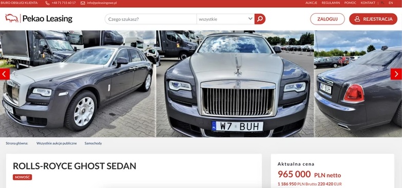 Biznesmen z Biłgoraja pozbywa się cennego auta - Zdjęcie główne