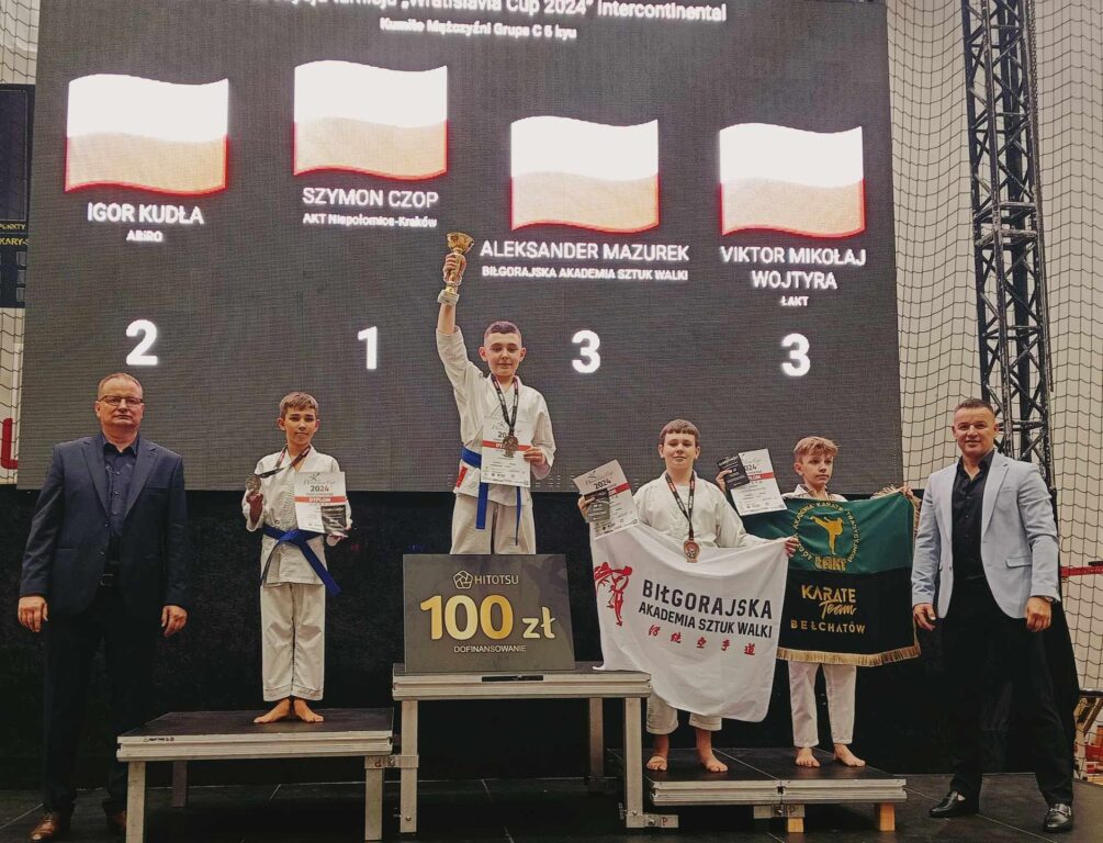 Biłgorajski karateka na podium ! (foto) - Zdjęcie główne