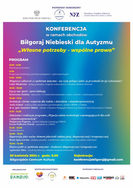 Biłgoraj znów zrobi się niebieski dla autyzmu. Wstęp darmowy, ale trzeba się zapisać - Zdjęcie główne