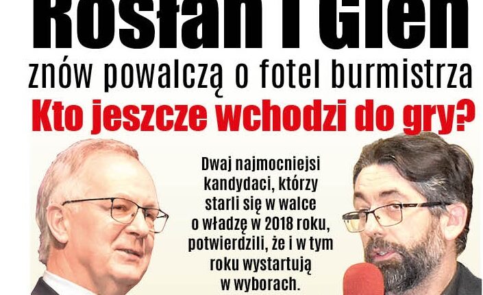 Rosłan i Gleń  znów w drugiej turze? - Zdjęcie główne