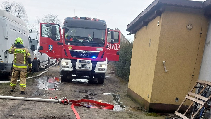 Znów pożar w powiecie biłgorajskim! (foto) - Zdjęcie główne