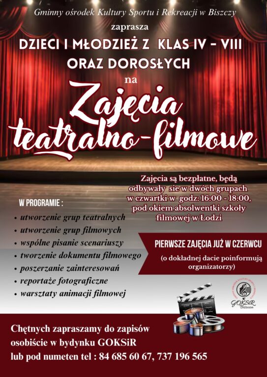 Kariera filmowa stoi otworem w Biszczy - Zdjęcie główne