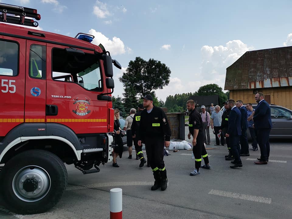 Każdy strażak z Obszy coś dostanie - Zdjęcie główne