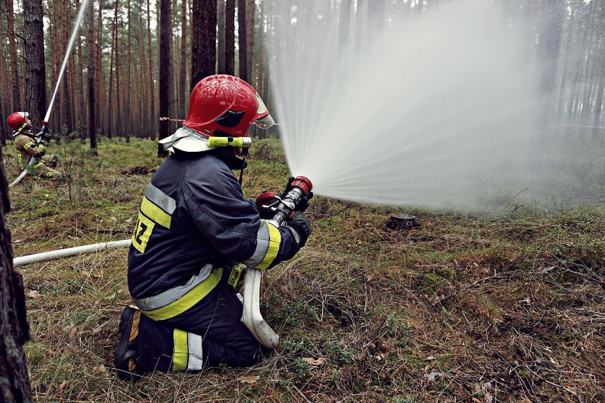 Pożar w powiecie. Nie wszędzie była ulewa - Zdjęcie główne